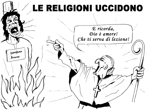 Il rogo di Giordano Bruno